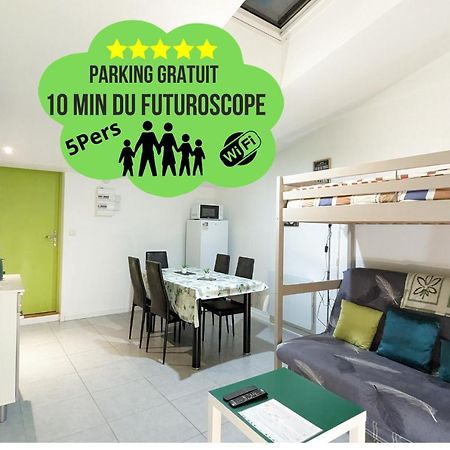 Appartement Entier Meuble A Beaumont Proche Futuroscope Et Poitiers Technopole Ngoại thất bức ảnh